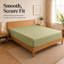 MHG Living Ultra Soft White Fitted Bed Sheet with Pillowcase Pair - Single/Double/King/Super King-136164018-136164023