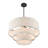 Bertan 4-Light Dimmable Adjustable Height Tiered Chandelier-2047410657-2047410656