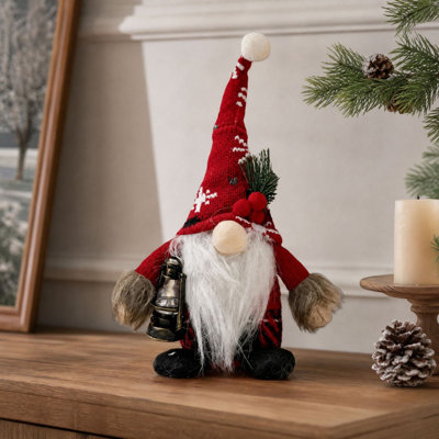 Décorations de Noël Décoration de table gnome de Noël