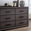 Commode 6 tiroirs Dow
