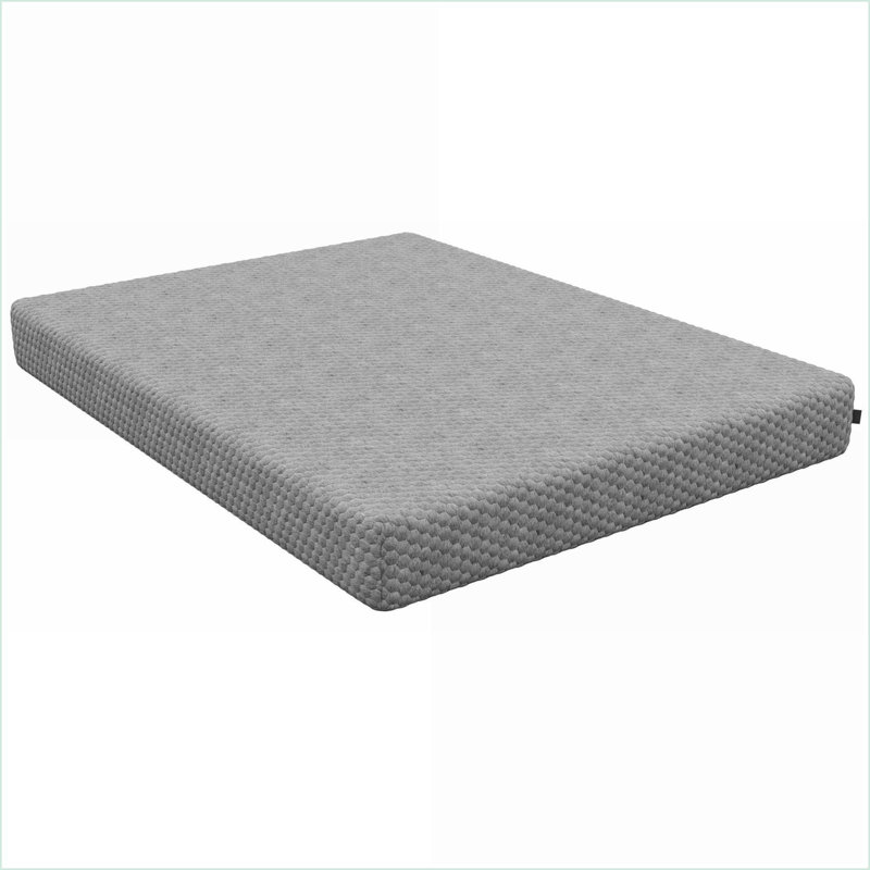 Mattresses | 8” Medium Feel Queen Cool Gel Memory Foam Mattress, Greenguard Gold Certified, Made in USA | Light Gray, 8"