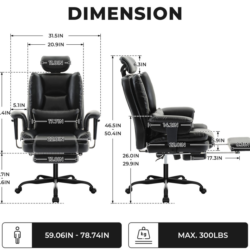 Ebern Designs Executive Chair