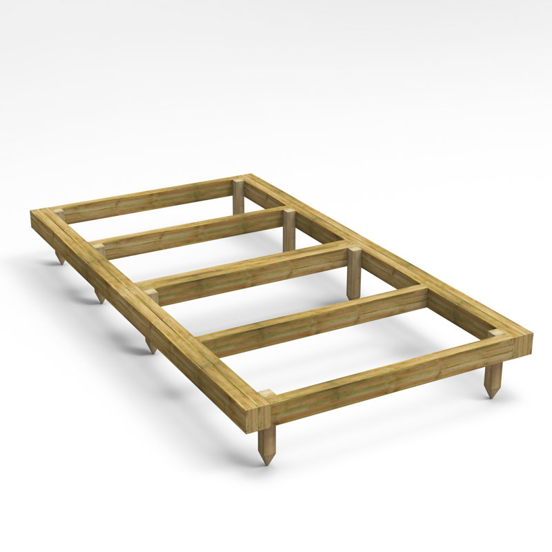 Powersheds 4 x 8ft Pressure Treated Timber Base Kit