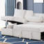 Canapé modulaire moelleux avec canapé-lit en velours-1973128453