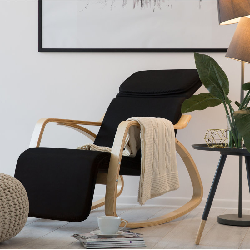 Wheelock Upholstered Accent Chair, Black