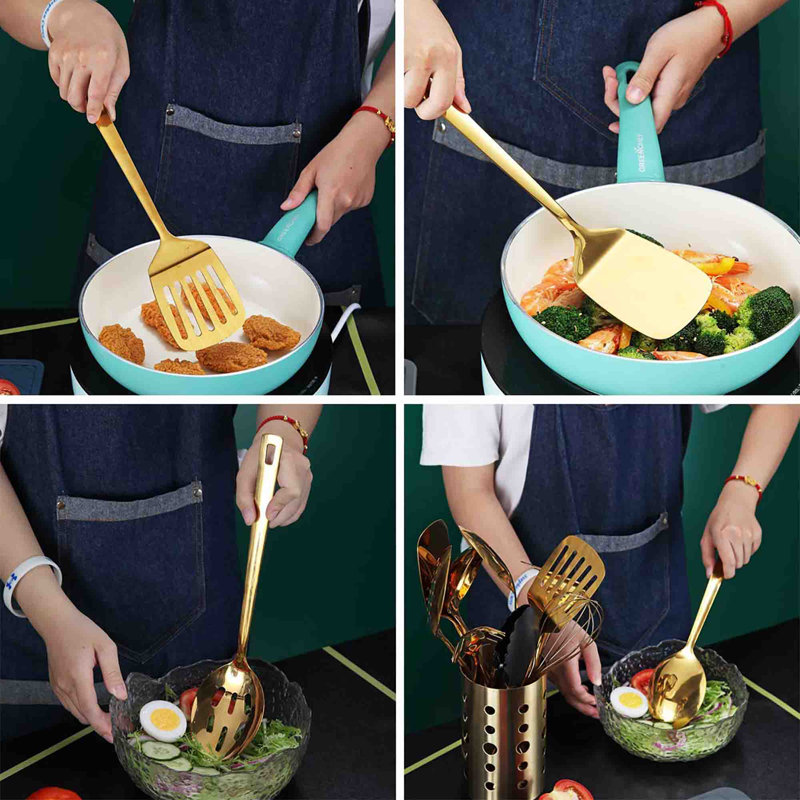 Stainless Steel 13 Pieces Kitchen Utensils Set 