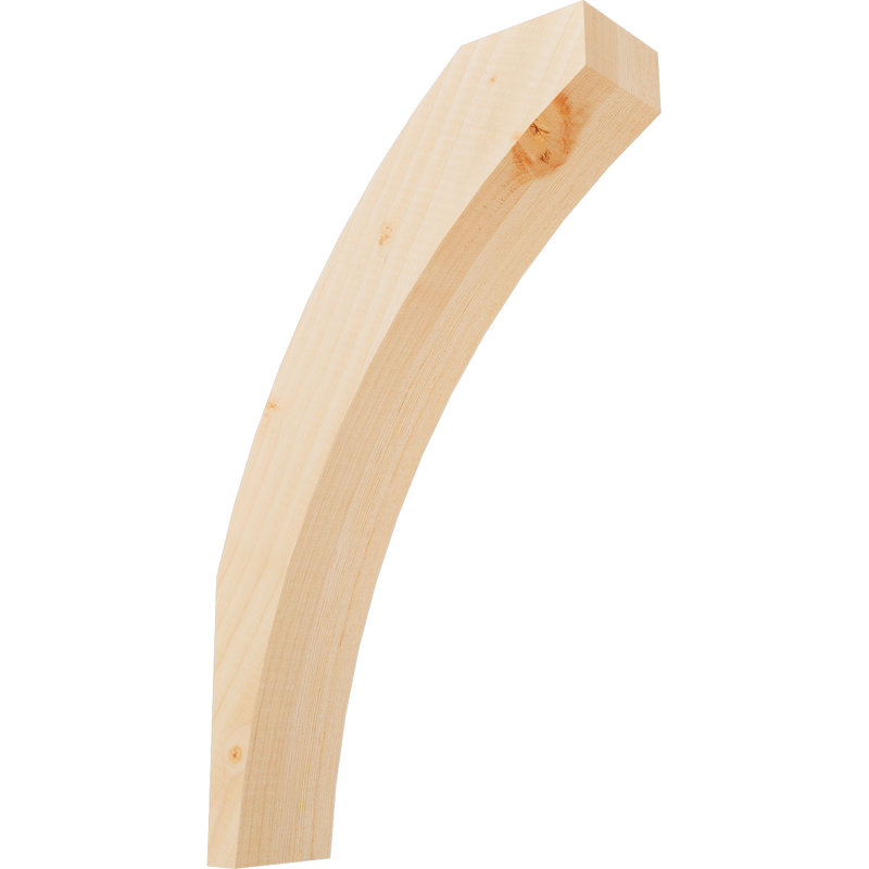 Genouillère Thorton, Sapin Douglas de 3 1/2 po (lisse), 12 po X P 20 po H