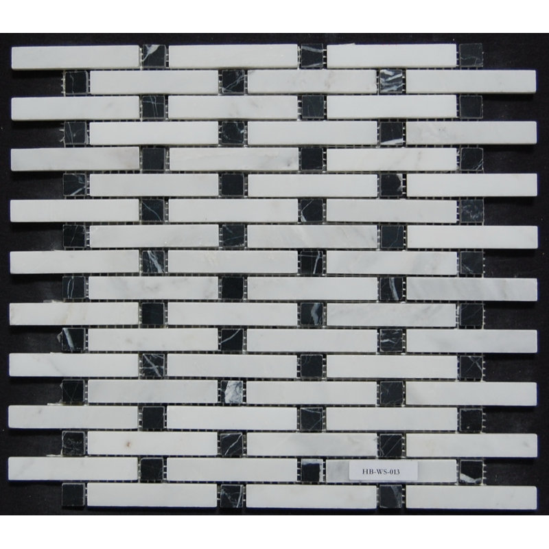 Carreau de mosaïque 0,62 "x 3"