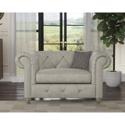 Melrose Leather Chair And A Half