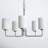 Merry 5 - Light Dimmable Classic / Traditional Chandelier-528915766