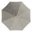 Parasol de patio 11 'en bronze avec inclinaison automatique et manivelle en granite Sunbrella-1974771742-1974772206