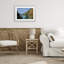Golden Peaks over River, reproduction encadrée sous verre, conception de Madison Starnes-907240712-907240714