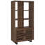 3-shelf Cabinet Bookcase