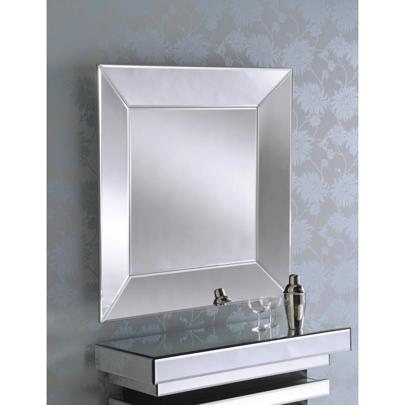 Joice Full Length Mirror, Silver, 122cm H x 91cm W