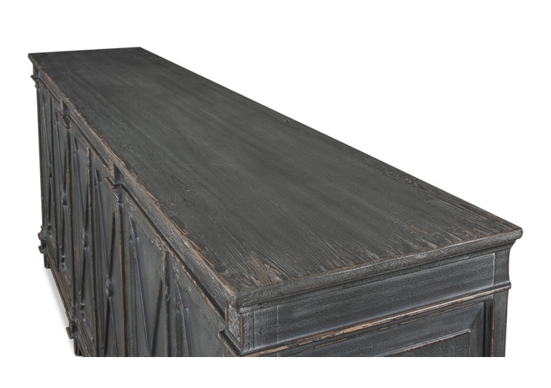 Marksman 96'' W Solid Wood Sideboard