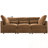 U-Shaped Sectional Sofa With Movable Ottoman, Two USB Ports And A Phone Holder-1263237389