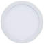 13 Watt LED Fire Rated 6 Inch Direct Wire Slim Fit Flat Face Downlight Round Shape White Finish CCT Selectable 120-277 Volts 0-10V Dimmable