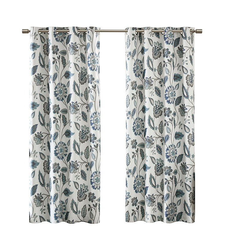 Rideau obscurcissant en jacquard, L 50,05 po x L 95,05 po
