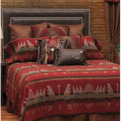 Wooded River Yellowstone Bedspread Set - Queen