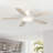 Karlena 52'' Ceiling Fan With Led Lights And Remote Control-1728237030