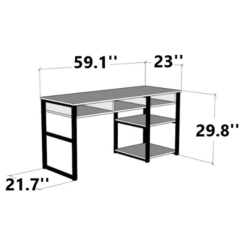 Appenine Computer Desk