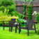 2 Low Patio Chair With a side table