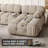 Chenille Modular Boneless Sectional Sofa, Convertible Sponge Sofa Boneless Couch For Living Room, L Shaped 2-Seat Sofa With Ottoman, Removable Armrests & Backrest, Filled With High Density Sponge & Pocket Springs-1319951978