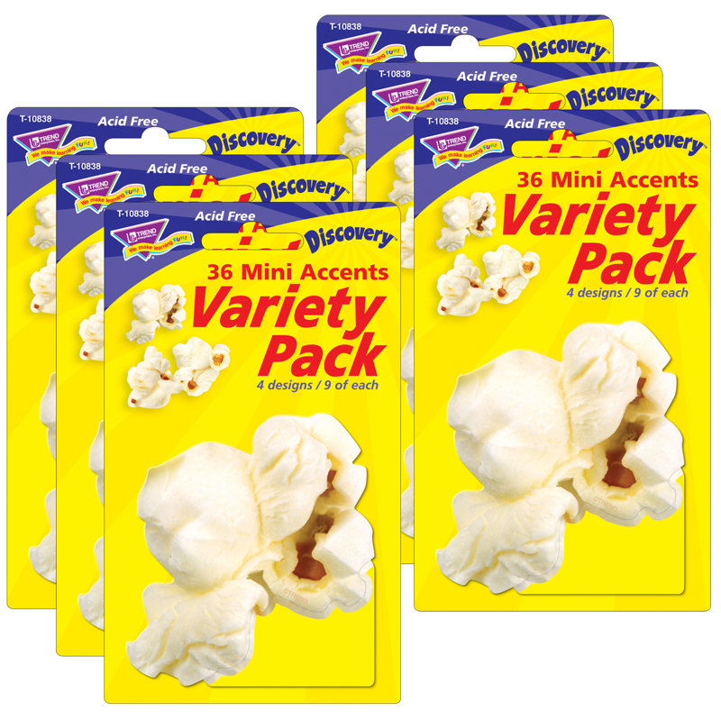 Mini-accents tendance Popcorn