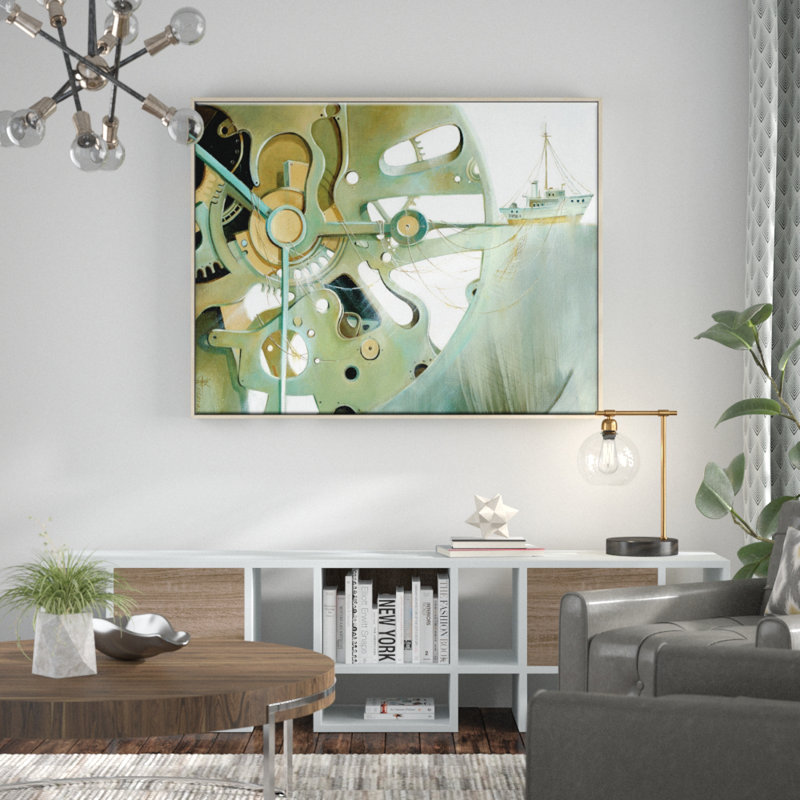 Olena Kosenko - Print on Canvas, Timber , 76cm H x 102cm W 