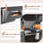 Stainless Steel Stove & Counter Top Gap Covers - Oven Gap Filler Kit 23.4" - Heat Resistant Slide-In Range Trim Guard For Seamless Kitchen Accessories Easy Clean-126460280