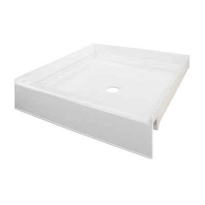 Base de douche à seuil simple l 36 po x p 36 po