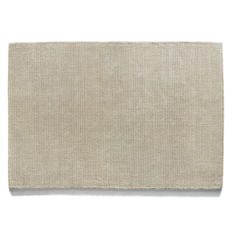 Renee Solid Colour Wool Hand Loomed Area Rug, Rectangle 80 x 150cm