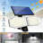15-Watt LED Solar Power Dusk To Dawn Battery Operated Outdoor Security Spot Light With Motion Sensor