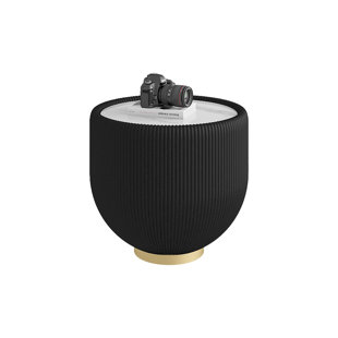 Table basse d'appoint moderne en cuir PU