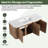 48'' Floating Single Bathroom Vanity with Resin Sink-2087068952