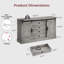 Commode 4 tiroirs Karriann Farmhouse-460911574