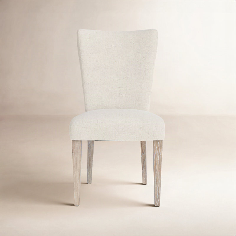 Chaise d'appoint en lin Lana