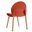 Ensemble de 4 chaises cramoisies-1441022070