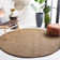 Debroh Natural Fiber Seagrass Solid Color Rug