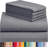 Ultra Soft Microfiber Sheet Set - 6 Pc Set - Wrinkle Resistant - Cooling Sheets With Deep Pockets-121930751-121930752