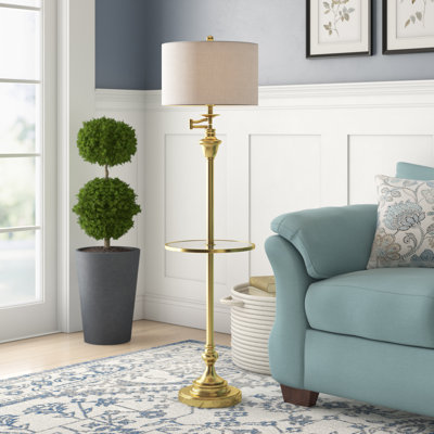Waldenburg 60'' Tray Table Floor Lamp