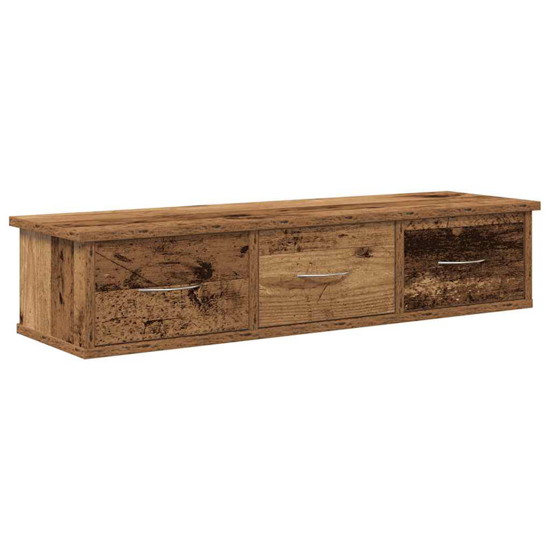 Allendale Floating Shelf, Old Wood