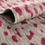 Tapis de safari d'extérieur rose et gris-1476171006