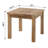 Ensemble de conversation à assise profonde en teck de 10 pièces avec table de conversation de 52 po Monterey-94433784