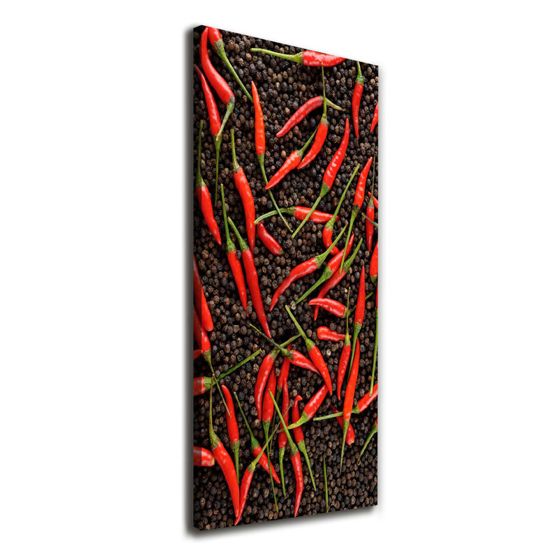 Chilli Peppers - Wrapped Canvas Print