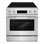 Cosmo 30 in. Stellar Collection 4.8 cu. ft. Electric Range, 4 Burner Ceramic Glass Cooktop, Convection Oven, Stainless Steel