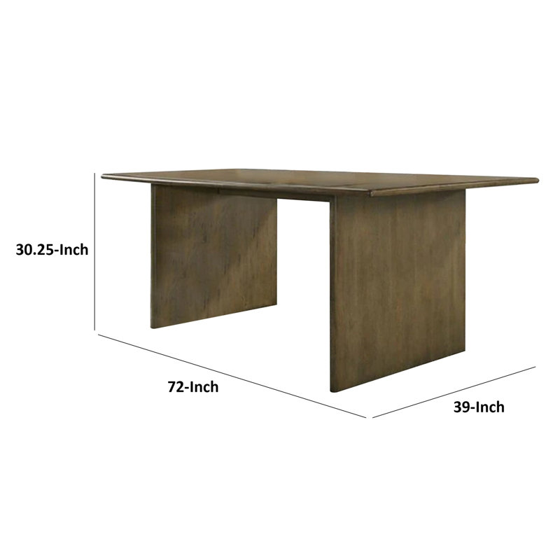 Calese Solid Wood Dining Table