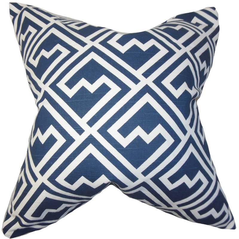 Cotton Pillow Sham, Euro, Grey