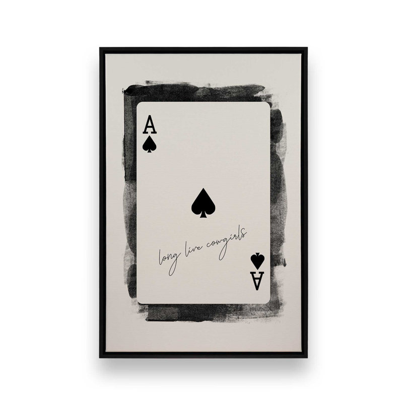 Cartes monochromes occidentales I, reproduction sur toile, H 30,75 po x l 20,75 po, Noir satiné