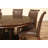 Extendable Round Solid Wood Dining Table